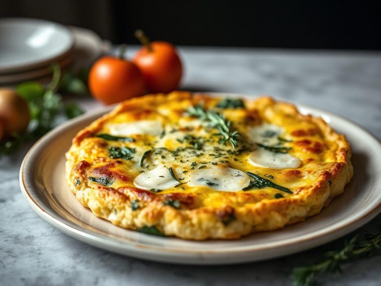 Cheese & Herb Frittata