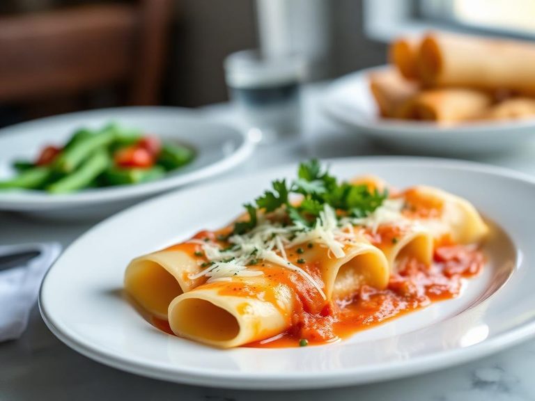Cheese Manicotti