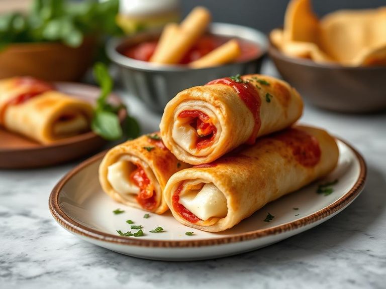 Cheese Pizza Rolls