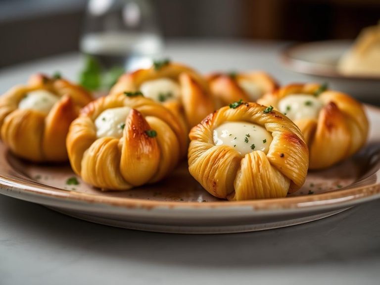 Cheese-Stuffed Garlic Knots