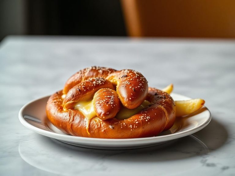 Cheese-Stuffed Pretzel
