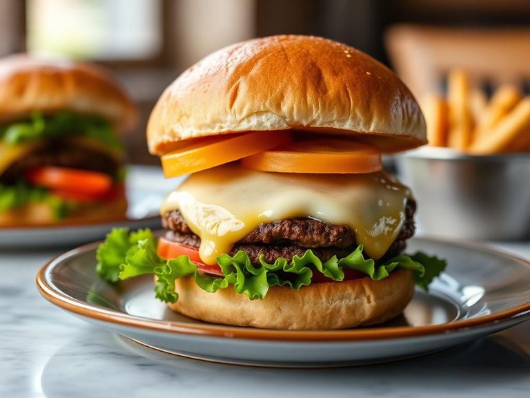 Cheeseburger Deluxe (without toppings)