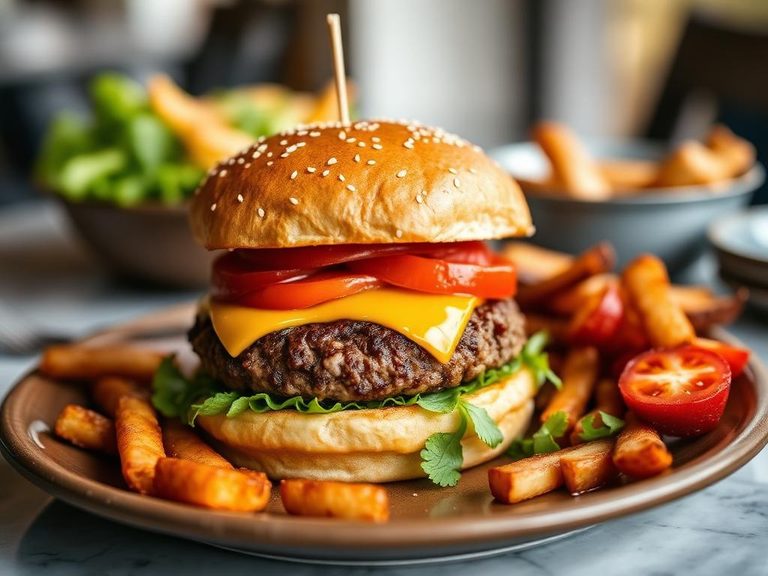 Cheeseburger Meal