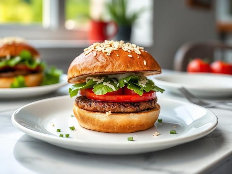Cheeseburger topping