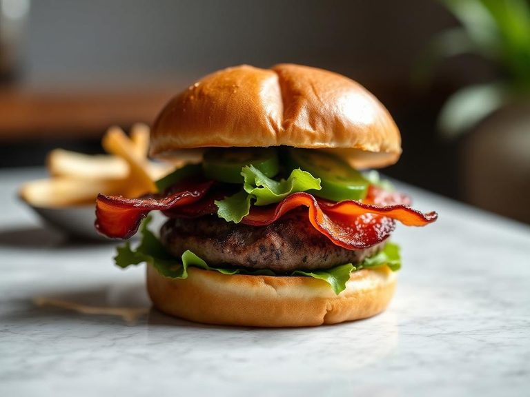 Cheeseburger with Bacon