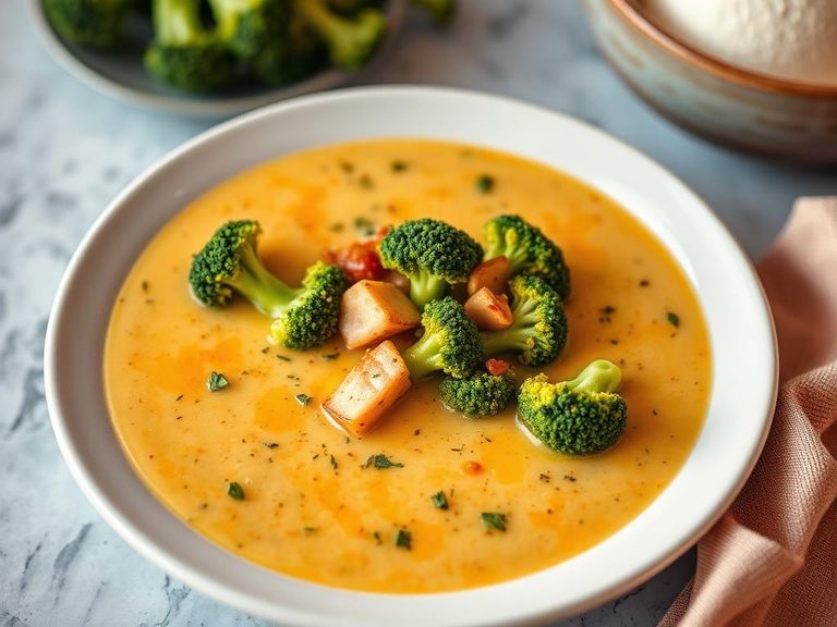 Cheesy Broccoli Soup