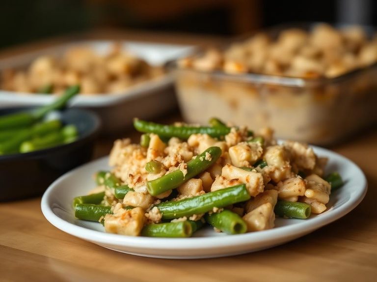 Cheesy Green Bean Casserole