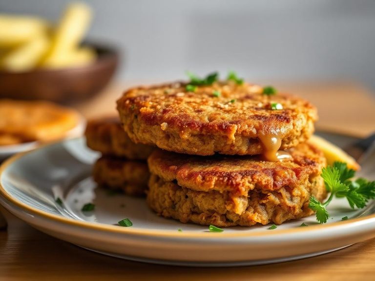 Cheesy Hash Brown Patties