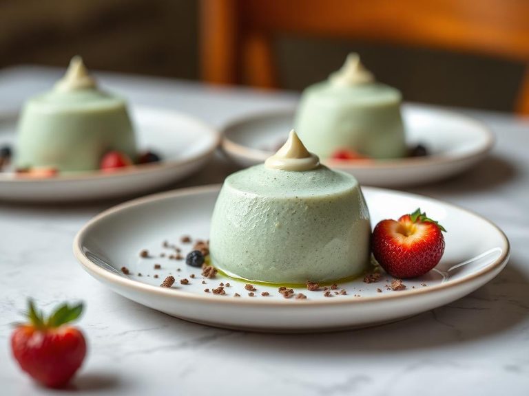 Cherimoya mousse