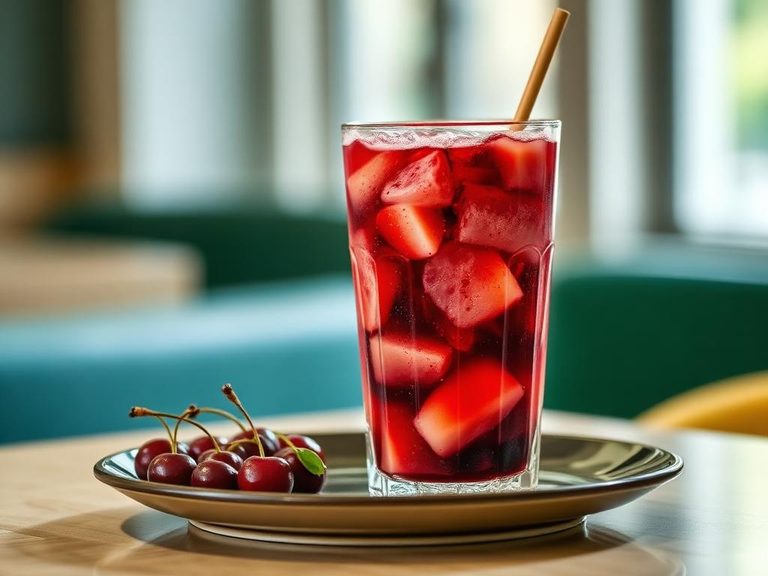 Cherry Cola Float