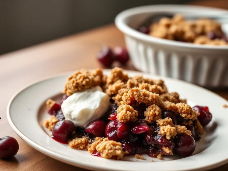 Cherry Crisp or Crumble