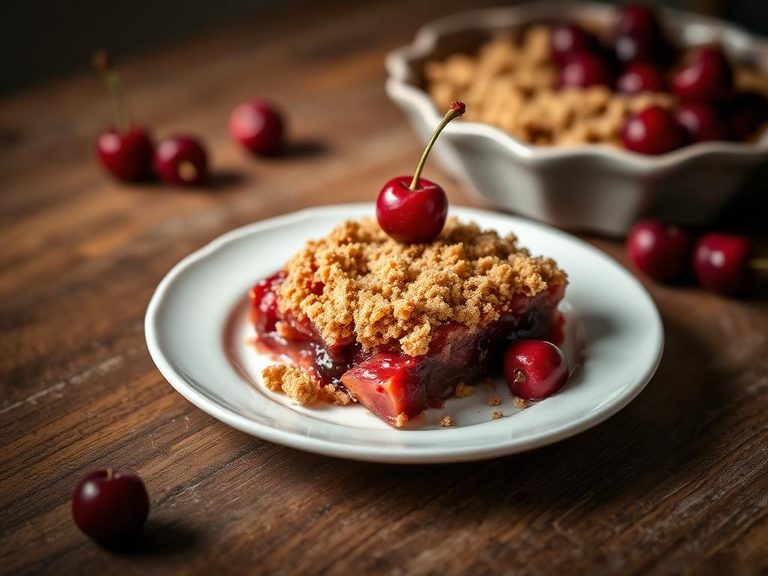 Cherry Crumble