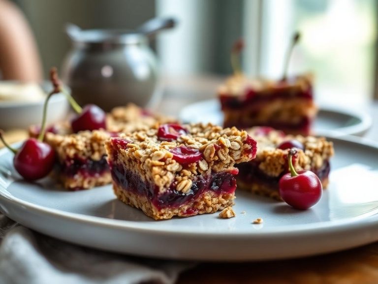 Cherry Oat Bars