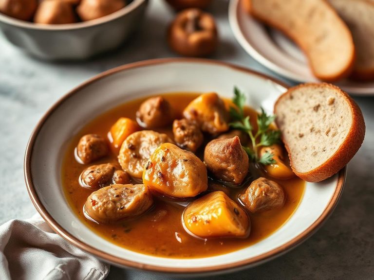 Chestnut and Chicken Stew
