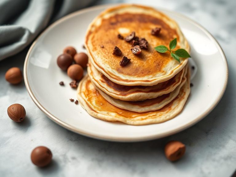 Chestnut flour pancakes
