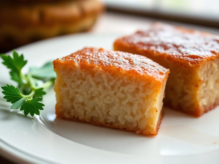 Chewy Rice Cake - distinct texture