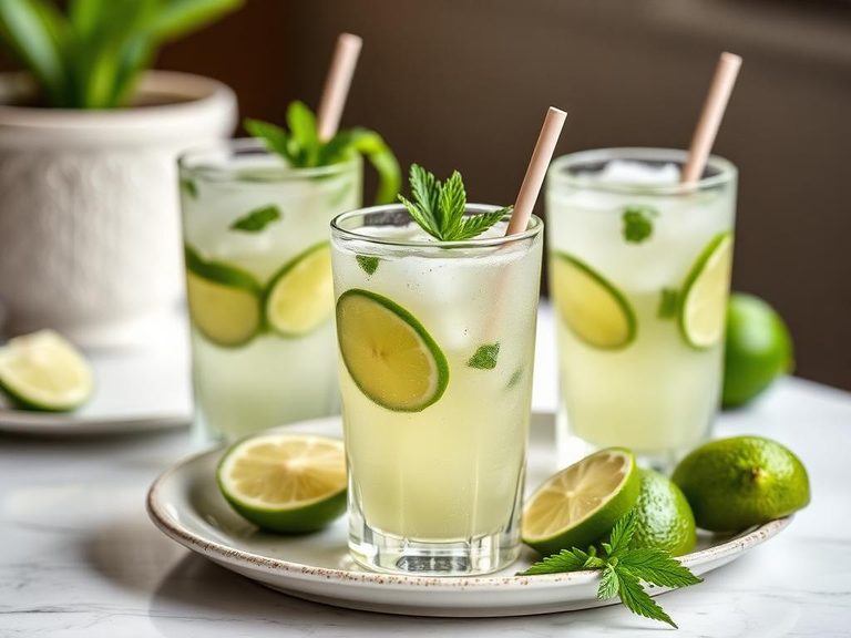 Chia fresca (Mexican lime drink)