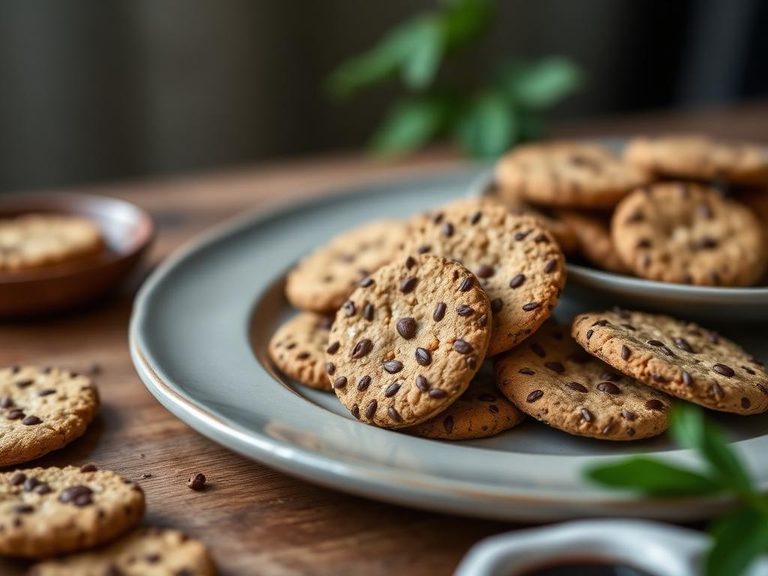 Chia seed crackers