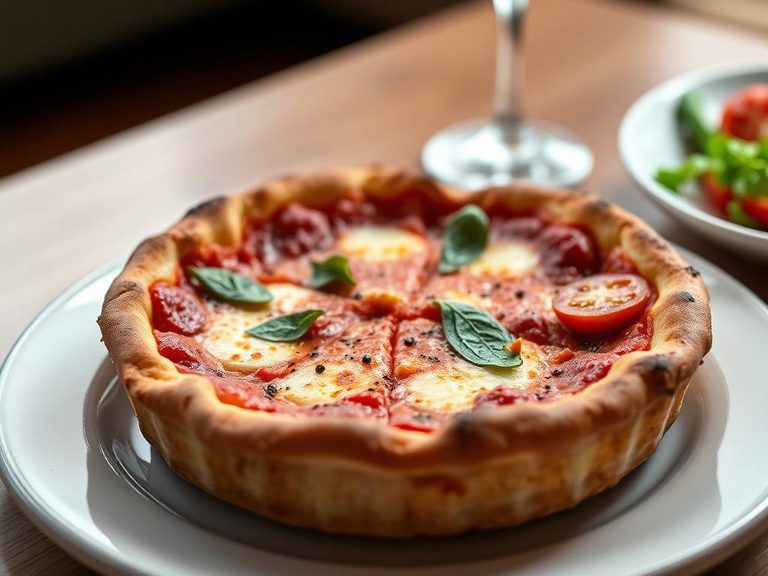 Chicago Deep-Dish Pizza