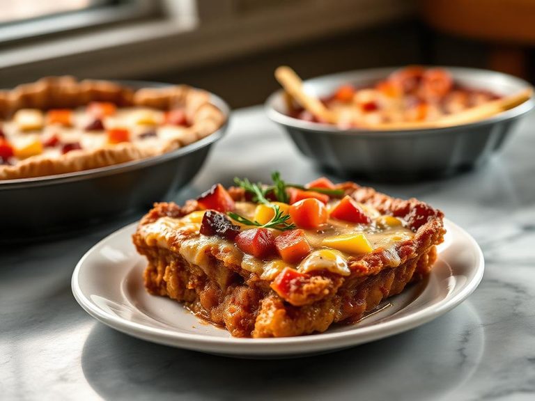 Chicago-Style Deep Dish with Veggies