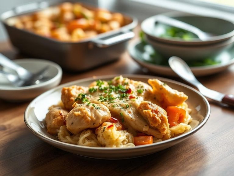 Chicken a la King Casserole