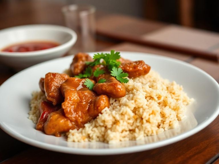 Chicken Adobo Rice