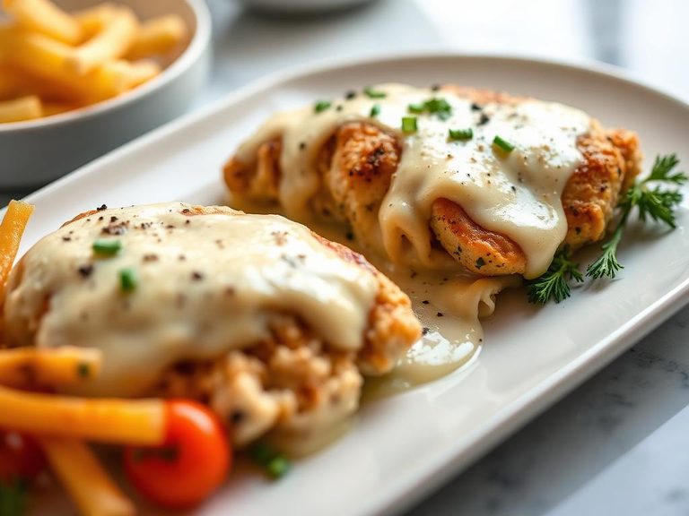 Chicken Alfredo Bake