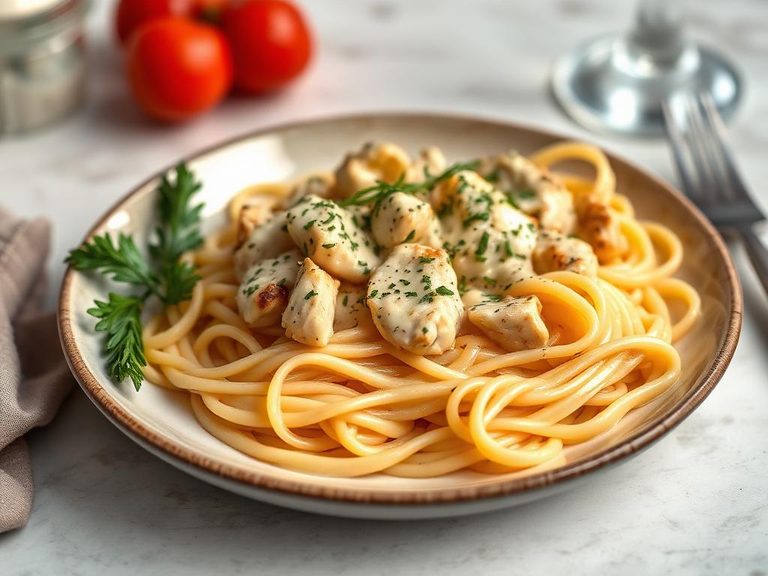 Chicken Alfredo Pasta