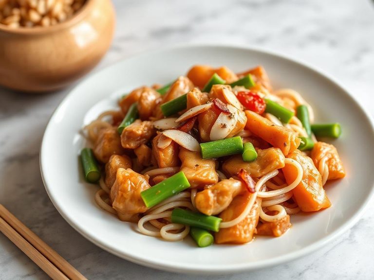 Chicken Almond Ding (Chinese-American dish)