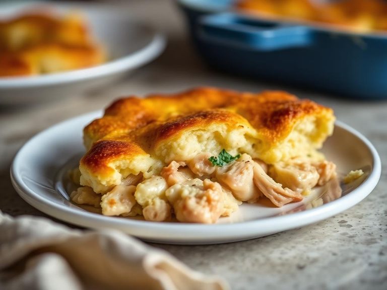 Chicken and Biscuit Casserole
