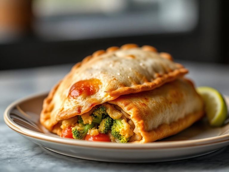 Chicken and Broccoli Hot Pocket