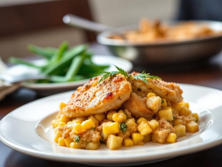Chicken and Cornbread Dressing