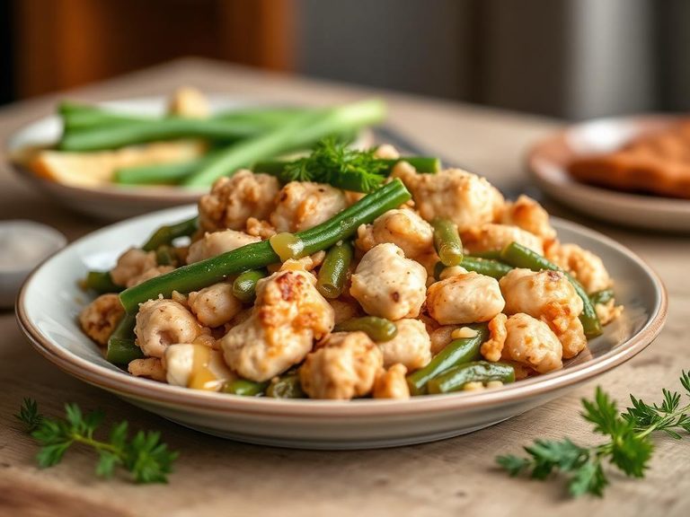 Chicken and Green Bean Casserole