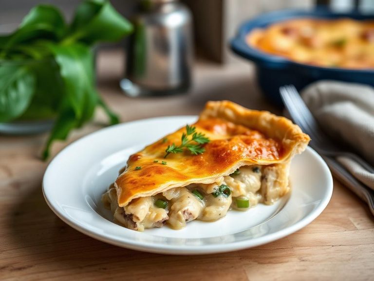 Chicken and Leek Pie