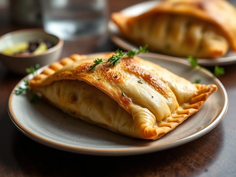Chicken and Leek Turnover
