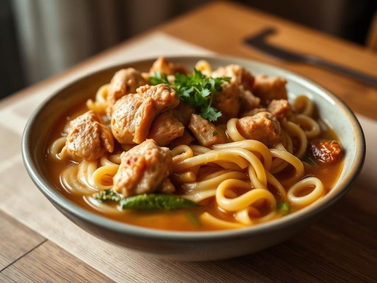 Chicken and noodle stew (Midwestern US)