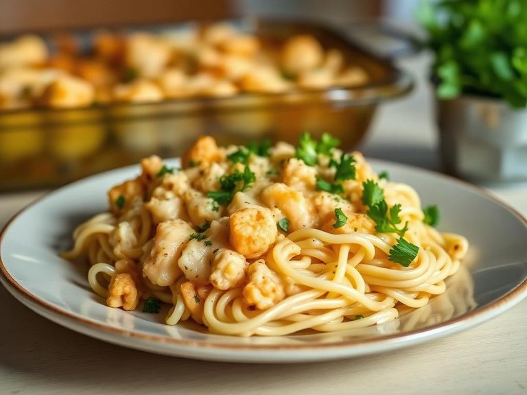 Chicken and Noodles Casserole