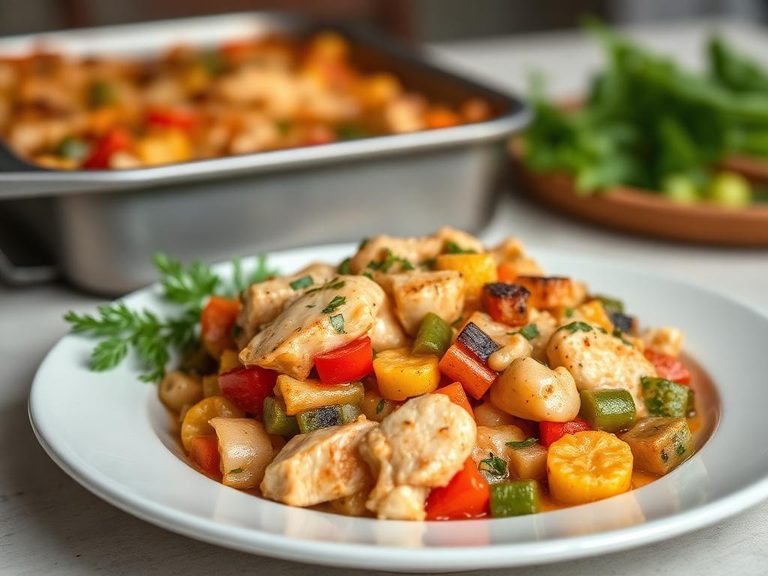 Chicken and Vegetable Casserole