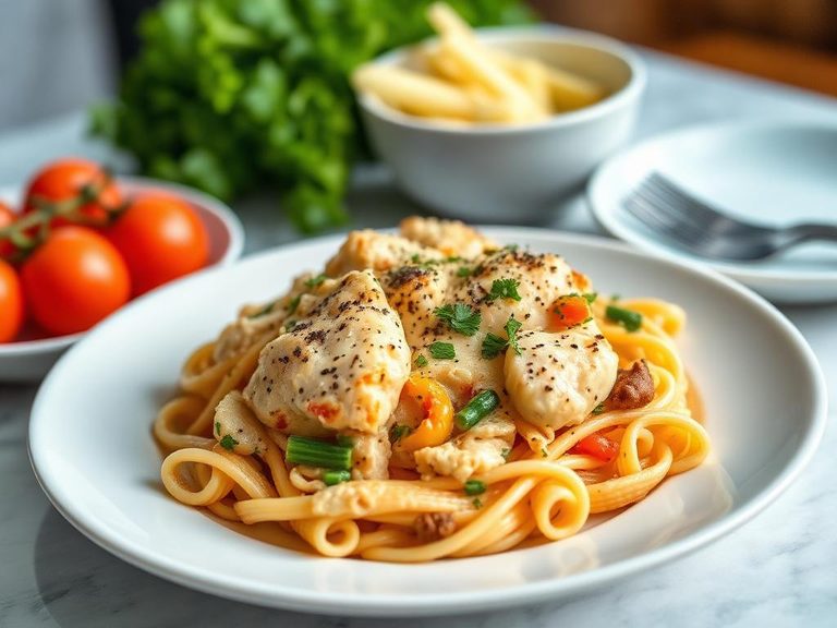 Chicken and Vegetable Pasta Bake