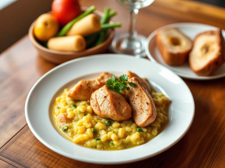 Chicken and Vegetable Purée