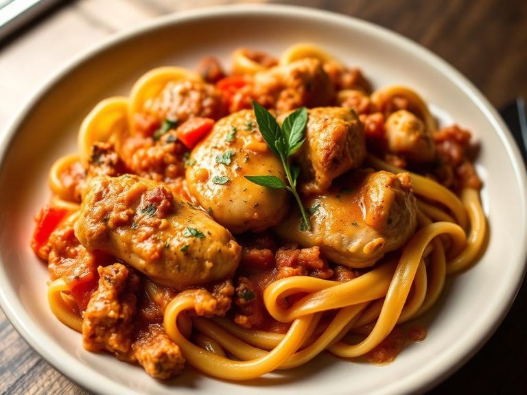 Chicken and Vegetable Ragu