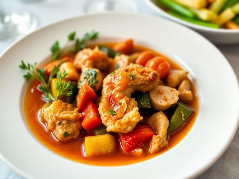 Chicken and vegetable stew