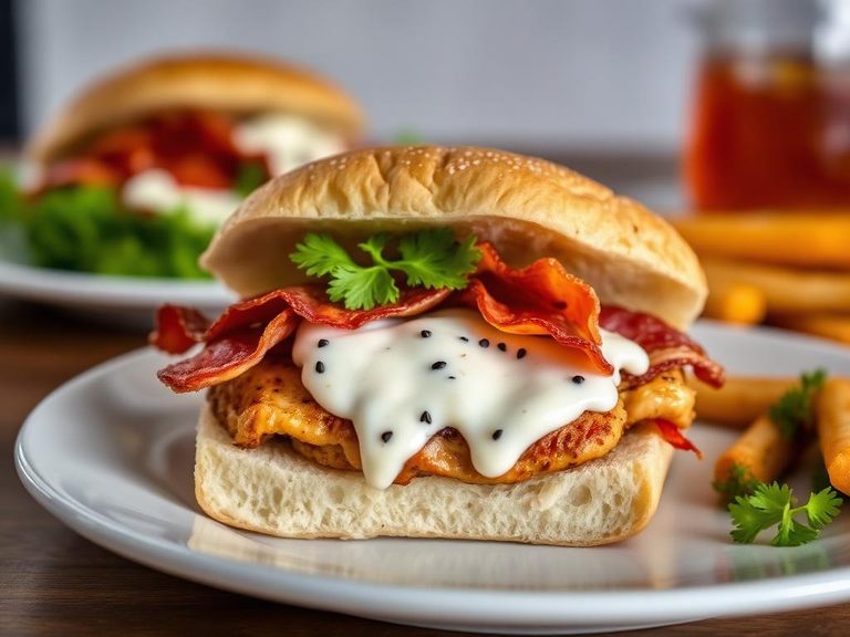 Chicken Bacon Ranch Sandwich