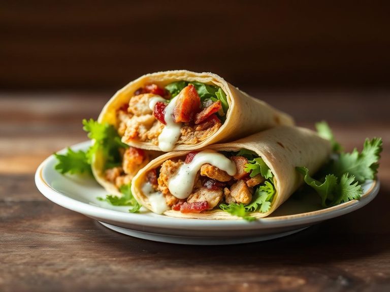 Chicken Bacon Ranch Wrap