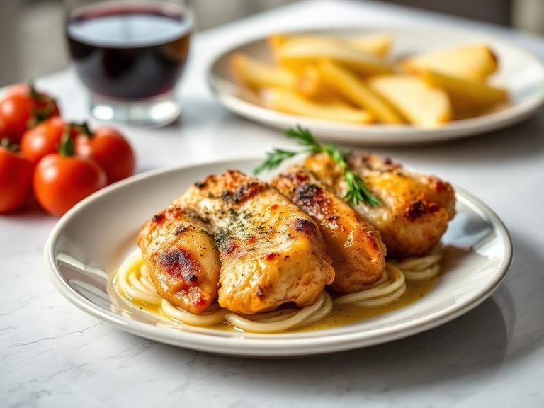 Chicken Basquaise