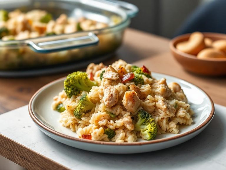 Chicken Broccoli Rice Casserole