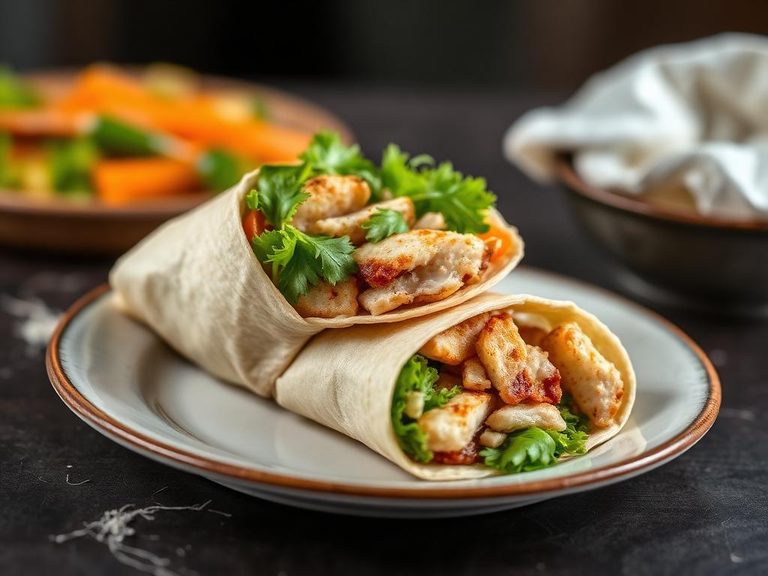 Chicken Caesar Wrap (without croutons)