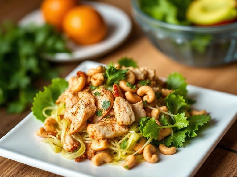 Chicken Cashew Salad