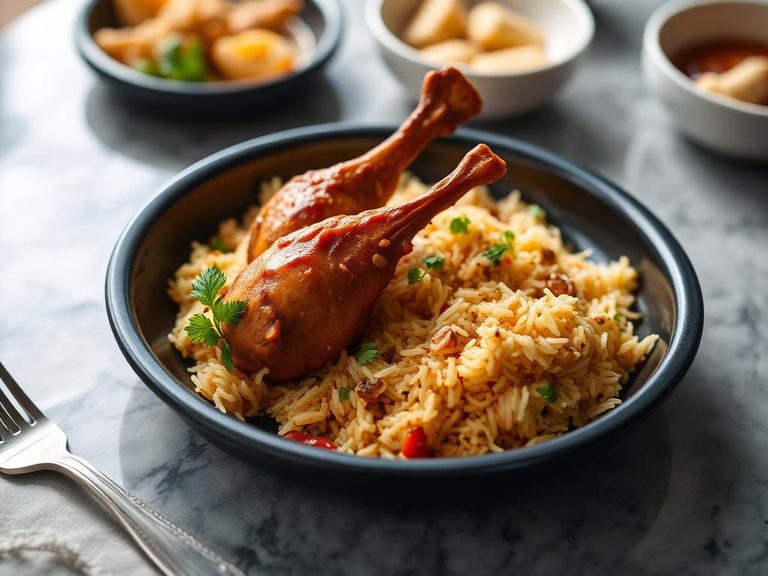 Chicken Drumstick Biryani (Indian)