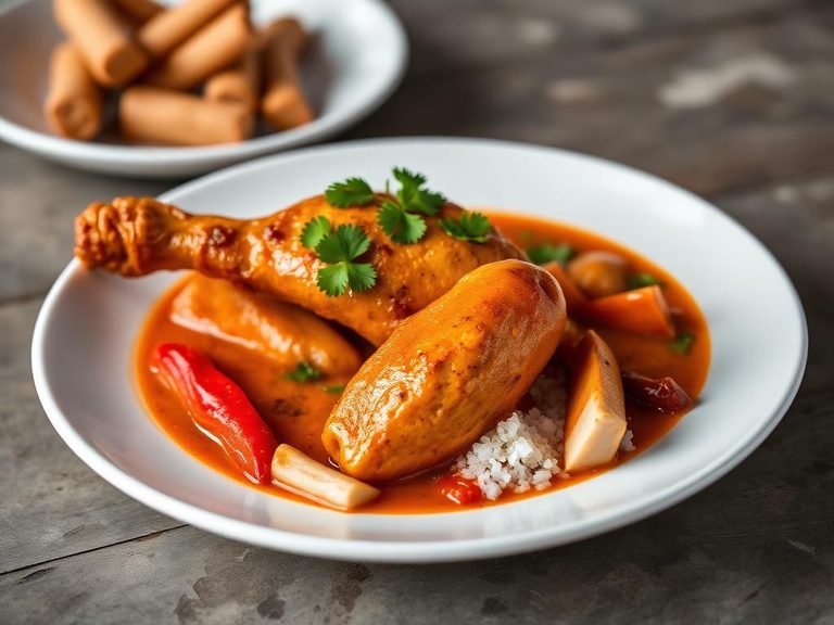 Chicken Drumstick Curry (Thai)